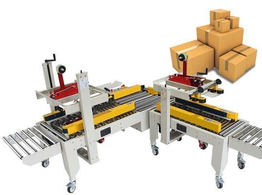 Simplifique seu processo de embalagem com esta máquina de vedação de caixas de cartão