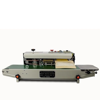 Máquina de vedação de nitrogénio de material de embalagem de plástico com código de datação 840*380*270mm