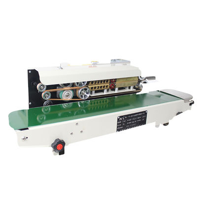 Máquina de vedação de nitrogénio de material de embalagem de plástico com código de datação 840*380*270mm