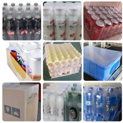 Máquina automática de encolhimento de filme de PE para cerveja bebida água mineral tensão 220V/380V