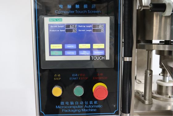 Máquina de embalagem vertical automática para 1-100g de sementes fácil de operar e manter