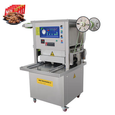 Máquina de vedação a vácuo de bandeja a motor elétrico para lojas de alimentos e bebidas