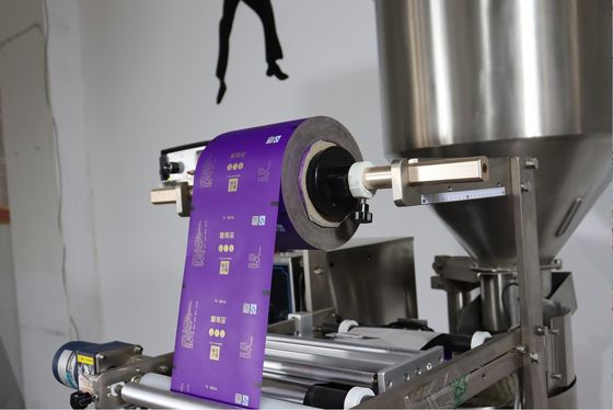 Máquina de embalagem vertical automática para 1-100g de sementes fácil de operar e manter
