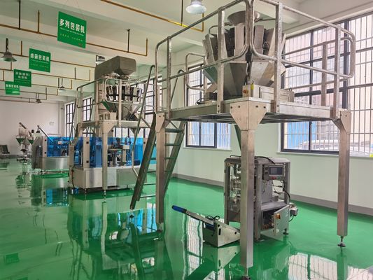 0Máquina de embalagem de sacos de granulado de pó vertical para grãos de café