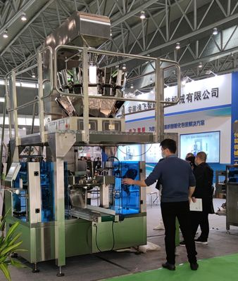 3 Servo-motores Máquina de embalagem para embalagem vertical de grânulos de nozes sementes frutas secas