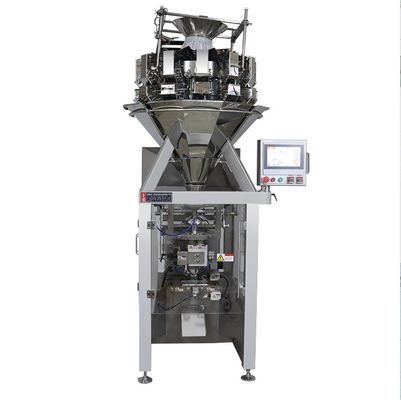 3 Servo-motores Máquina de embalagem para embalagem vertical de grânulos de nozes sementes frutas secas