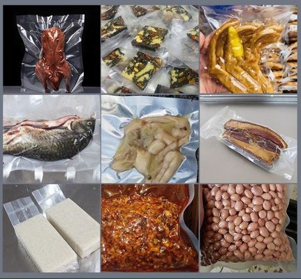 Semi-automático de câmara única para vedação a vácuo de alimentos industriais para frutas e vegetais