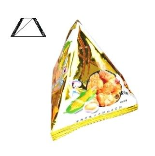 Máquina de embalagem de sacos de plástico triangulares verticais para embalagens automáticas de alimentos em grânulos