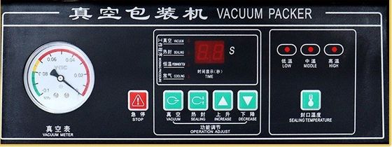 Máquina de embalagem semiautomática a vácuo para alimentos, macarrão de arroz vegetal e embalagens