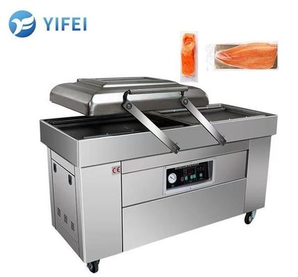 Máquina de embalagem a vácuo de sacos de alimentos DZ400 Fecho a vácuo para embalagens frescas e higiênicas