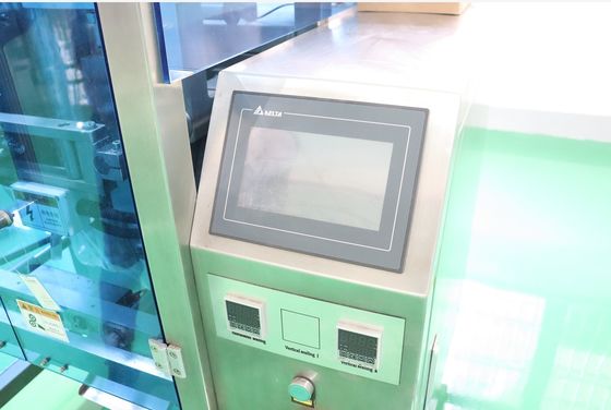 Máquina de embalagem vertical de alimentação por parafuso de 500 g para bolsas de açúcar em pó e pó de cereais