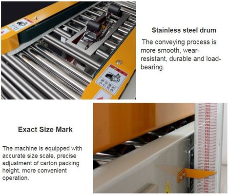 Máquina de amarração de pacotes de PE a motor elétrico para tecido e sacos de algodão