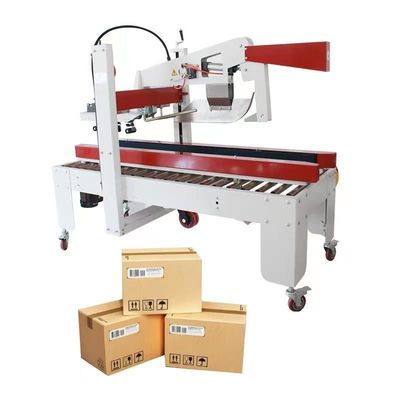Máquina de vedação automática de papelão de aço inoxidável a motor elétrico