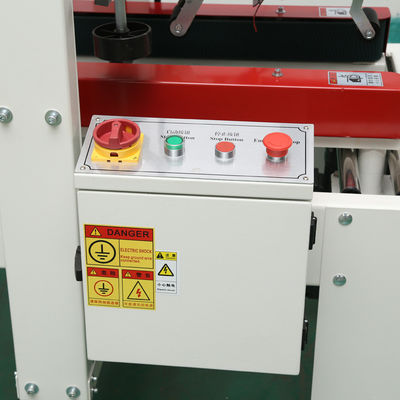 Máquina de vedação automática de papelão de aço inoxidável a motor elétrico