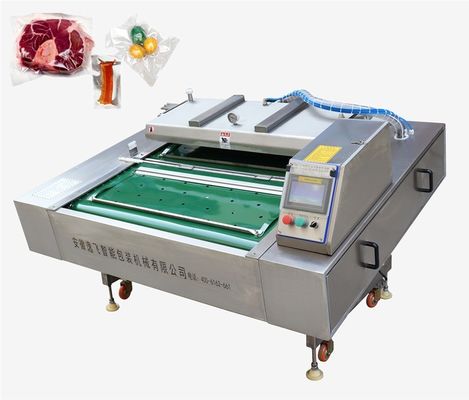 BUSCH Bomba Equipada DZ-1100 Máquina de Embalagem a Vácuo de Selo Único Todo Aço Inoxidável