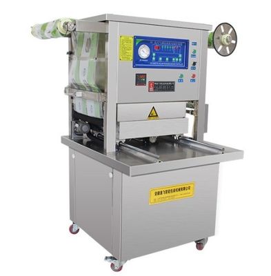Material de embalagem de madeira selante automático a vácuo para refeições prontas Capacidade 350 KG