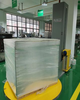 Indústria de mineração de energia Máquina de embalagem de paletes totalmente automática com balança e filme