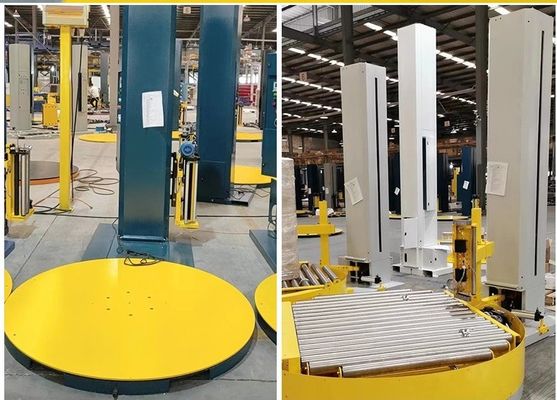 Máquina de embalagem automática de filme de estiramento de paletes para a indústria