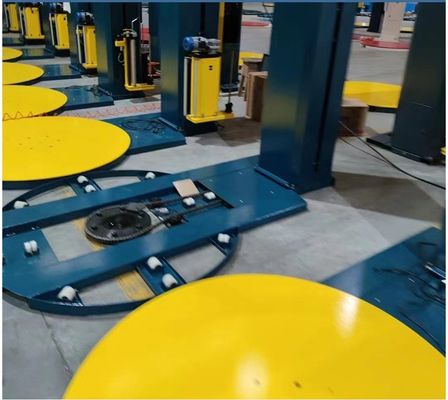 Máquina de embalagem automática de filme de estiramento de paletes para a indústria