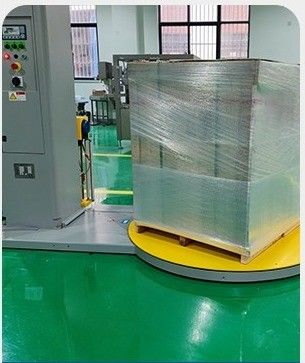 Máquina de embalagem automática de filme de estiramento de paletes para a indústria