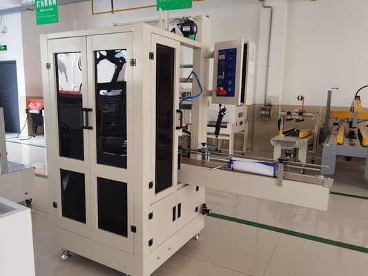 Máquina automática de embalagem de embalagens de frascos de cartão de papel com suporte técnico em vídeo