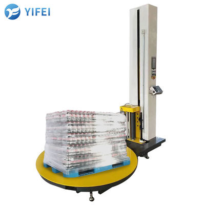 Máquina de volante de enrolamento automático de tecidos 2600*1500*2550mm para embalagem lisa