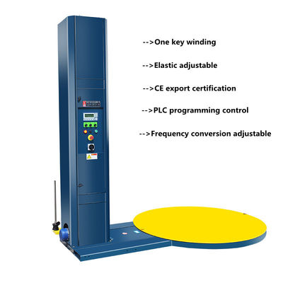 Máquina automática de enrolar filme de alongamento para condições ambientais de temperatura entre 10C e 40C