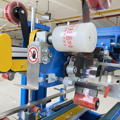 320-500mm comprimento de vedação borda automática lado caixa de cartão caixa de canto máquina selante de vedação