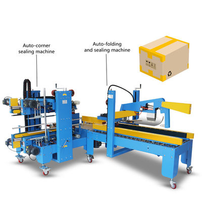 Máquina de vedação de caixas de cartão elétricas para linha de produção