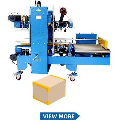 Máquina de vedação de caixas de cartão elétricas para linha de produção