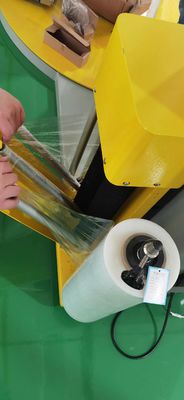 Máquina automática de embalagem de cargas de película pré-elástica para o mercado europeu, capacidade 750 kg