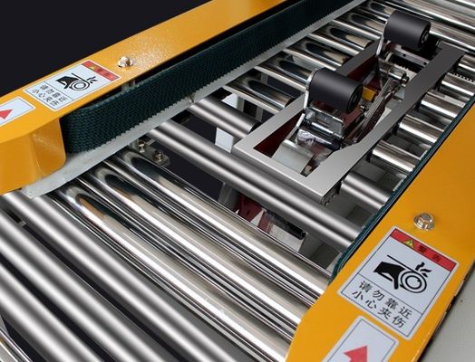 Linha de embalagem personalizada 106 KG Voltagem 220V/50HZ Caixa de cartão Máquina de vedação de tipo cruzado