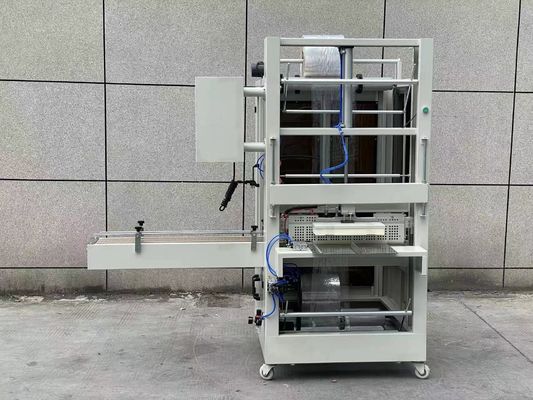 Material de madeira PE Film Package Shrink Tunnel Wrapping Machine para embalagens de garrafas de água