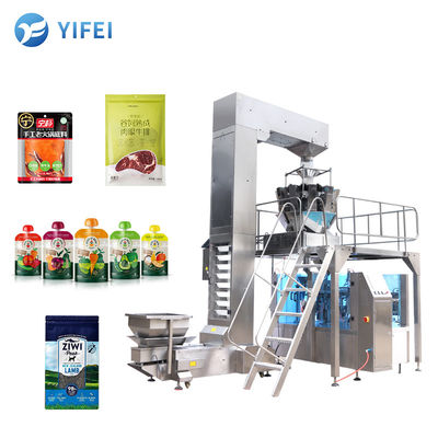 Máquina de embalagem vertical elétrica totalmente automática para sacos triangulares verticais de alimentos