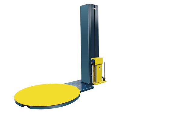Máquina de embalagem de pallets de filmagem de estiramento para revestimento protetor de skid