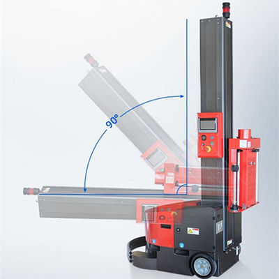 Máquinas Hardware Smart Self-Propelled Mobile Stretch Robot Palet Wrapper 24V Voltagem