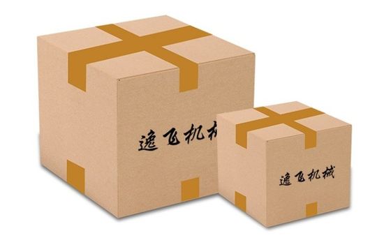 1830x670x1230mm Caixa de cartão horizontal automática Linha de embalagem de fita adesiva de vedação cruzada