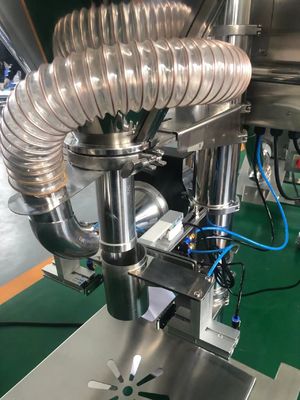 710*810*1900mm Máquina semi-automática de enchimento de pó de especiarias de leite para 1-15 kg de mercadoria