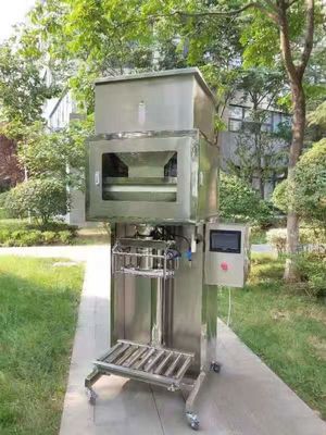 710*810*1900mm Máquina semi-automática de enchimento de pó de especiarias de leite para 1-15 kg de mercadoria