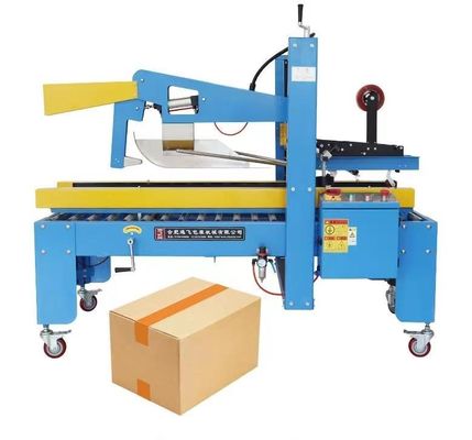 220V/50HZ Voltagem Automático Completo Cartão Erector e máquina de vedação para linha de embalagem