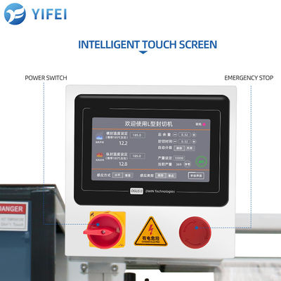 Máquina automática de enrolar filme de corte de selo 450L para datas
