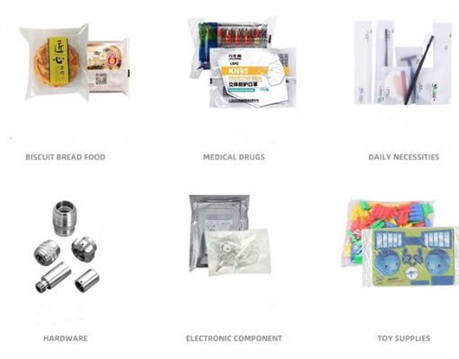 Máquina automática de embrulhar sacos de almofadas de frutas para embalagens