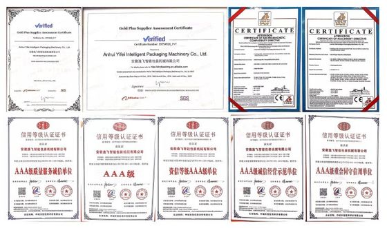 Máquina automática de embrulhar sacos de almofadas de frutas para embalagens