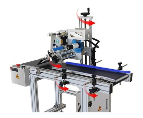 Caixa de cartão de alimentos de grande quadrado colagem e fita de fechamento embalagem selando rotulagem máquina 180W