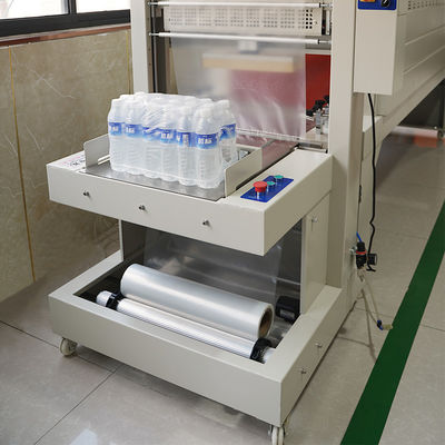 Função de corte de soldagem por tensão Máquina de enrolar garrafas de 500 ml para 12 pacotes 220V