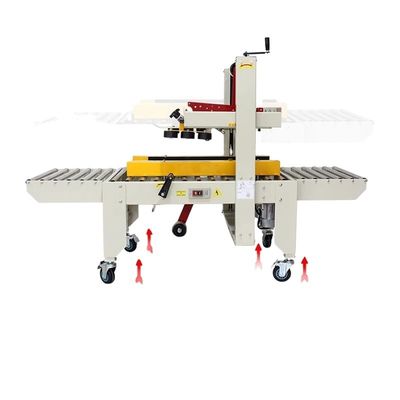 Fácil de operar Máquina de cinta adesiva semi-automática para selar caixas de cartão 106 KG