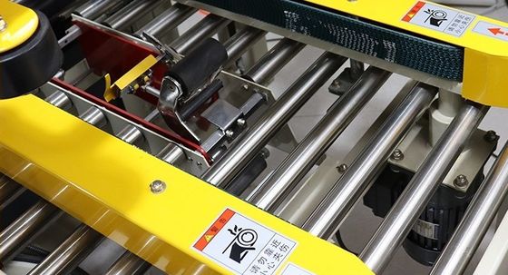 Máquina automática de vedação de caixa de caixa de cartão de cinto com operação fácil