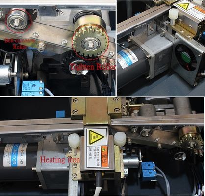 FXJ-5050 Máquina de embalagem automática de fita adesiva, caixa de cartão, vedação MH-301 Cintos de PP