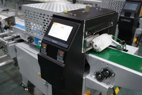 Máquina automática de embalagem de ovos de rolo quadrado para xarope e waffle