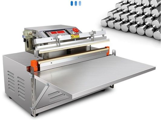 500 mm/600 mm/800 mm/1000 mm Comprimento de vedação Máquina de vedação a vácuo de descarga de gás comercial